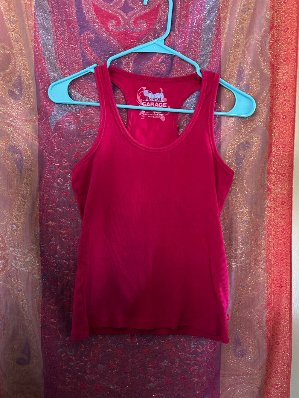 Pink Garage Tank top